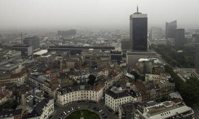 Uitzicht over Brussel