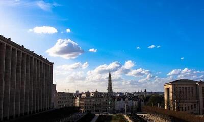 uitzicht over Brussel